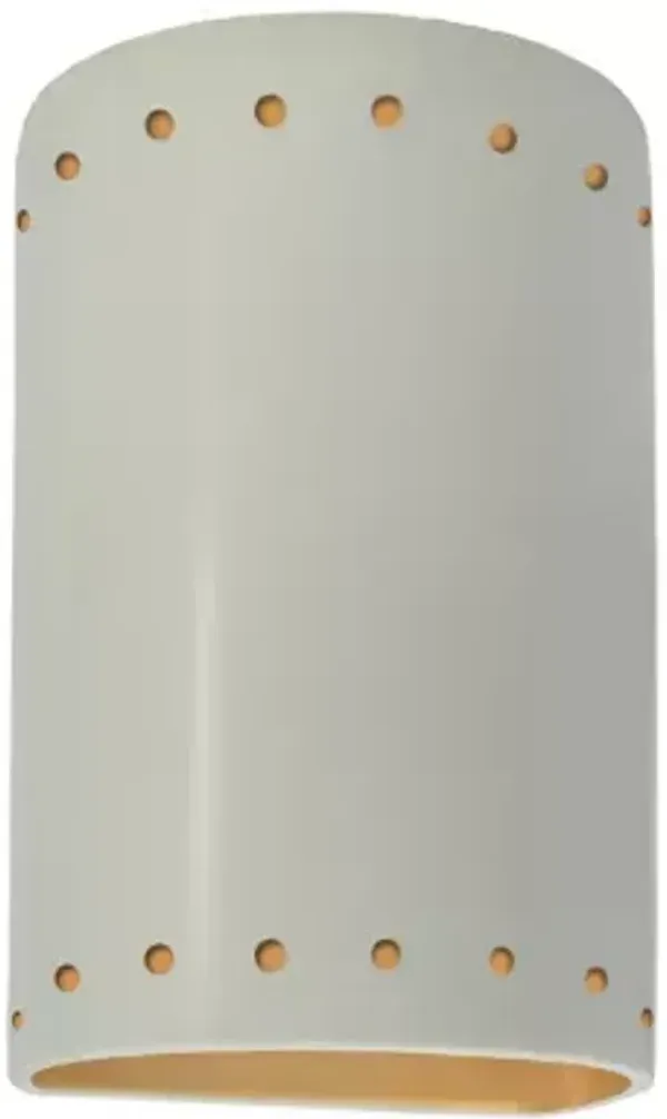 Ambiance Cylinder Wall Sconce - Open Top & Bottom