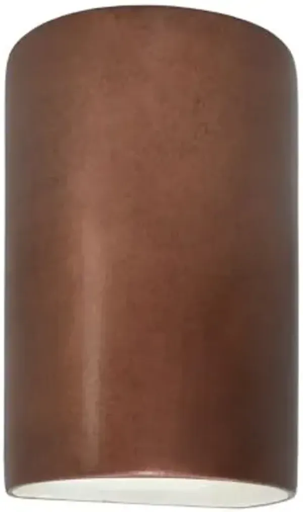 Ambiance Cylinder Open Top & Bottom Wall Sconce