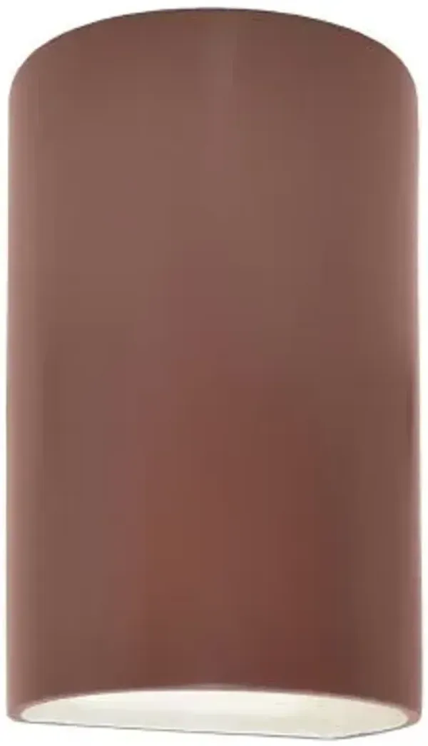 Ambiance Cylinder Open Top & Bottom Wall Sconce