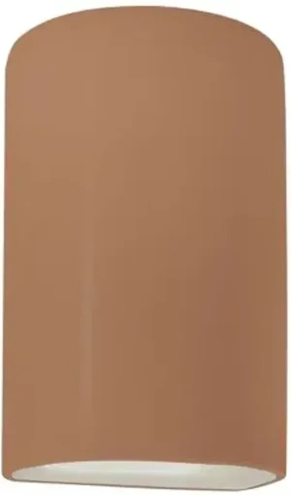 Ambiance Cylinder Open Top & Bottom Wall Sconce