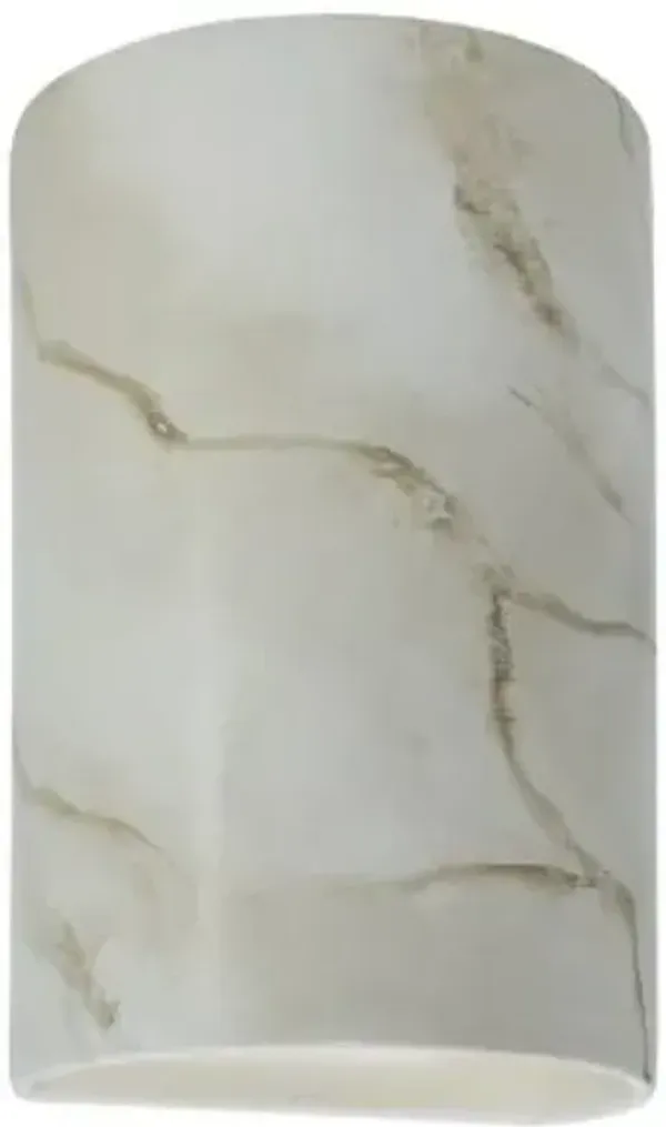 Ambiance Cylinder Open Top & Bottom Wall Sconce