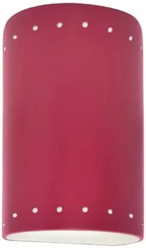 Ambiance Cylinder Open Top & Bottom Wall Sconce