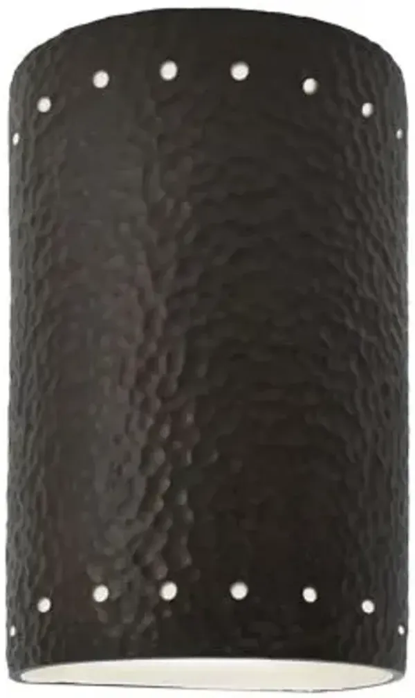 Ambiance Cylinder Open Top & Bottom Wall Sconce