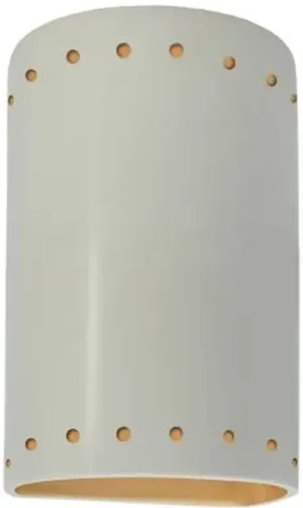 Ambiance Cylinder Open Top & Bottom Wall Sconce