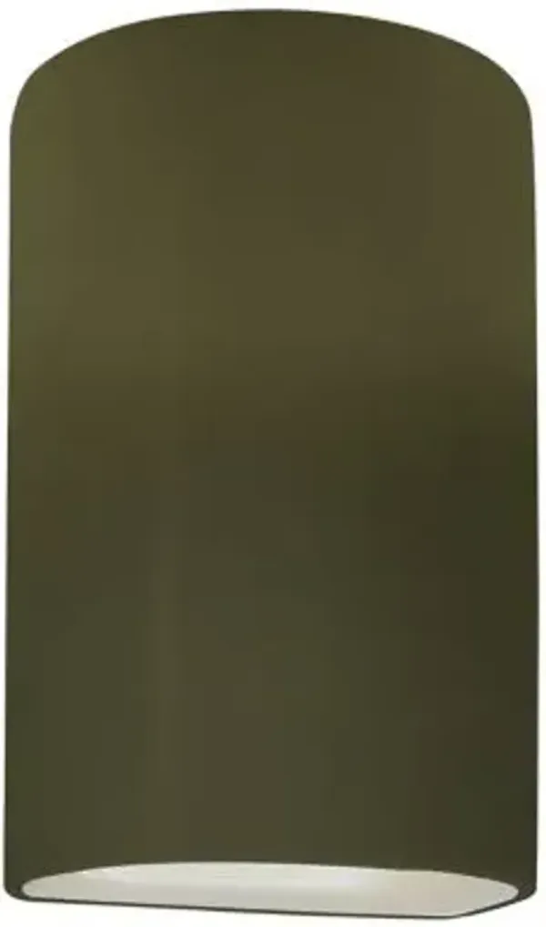 Ambiance Cylinder Open Top & Bottom Wall Sconce