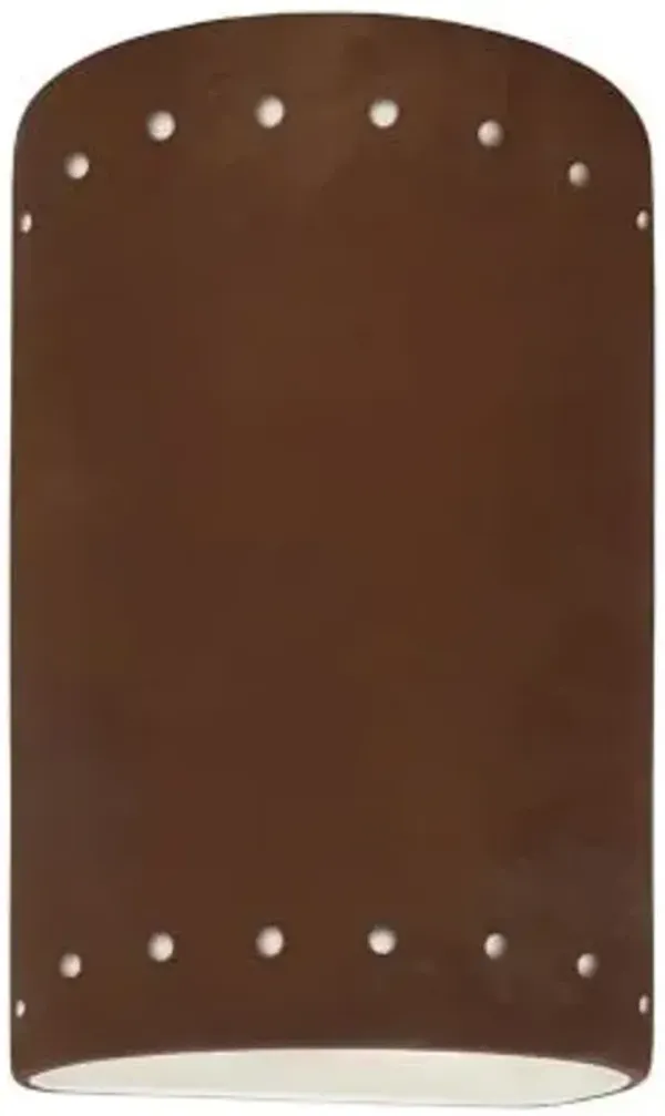 Ambiance Cylinder Open Top & Bottom Wall Sconce