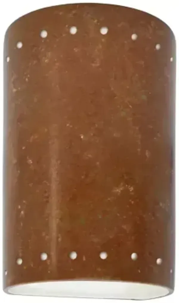 Ambiance Cylinder Open Top & Bottom Wall Sconce