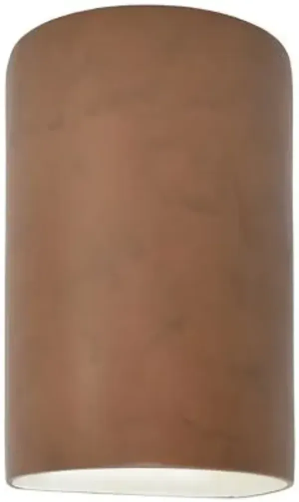 Ambiance Cylinder Open Top & Bottom Wall Sconce