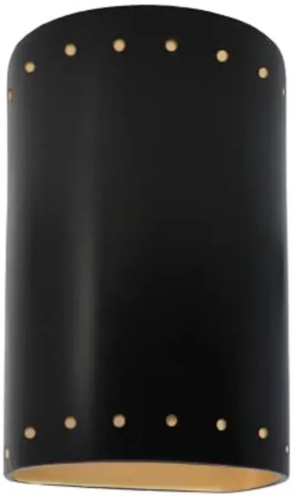 Ambiance Cylinder Open Top & Bottom Wall Sconce