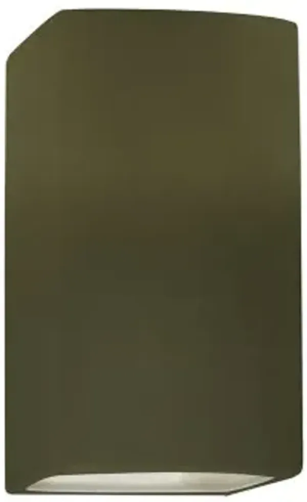 Ambiance Rectangle Downlight Wall Sconce