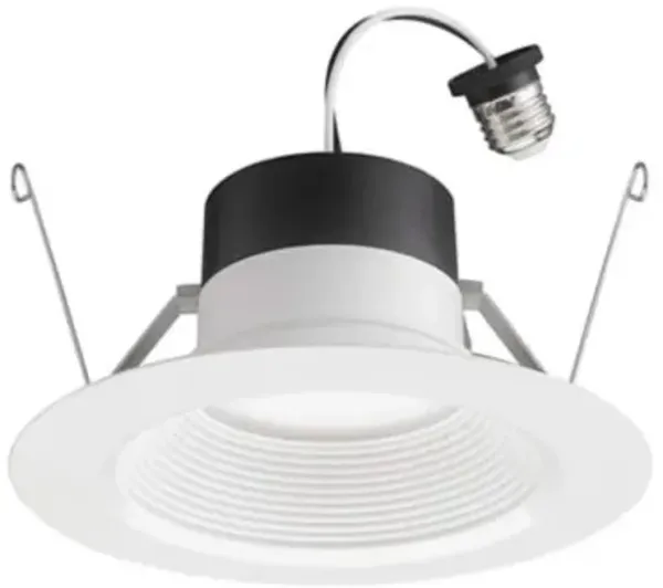E Series High Lumen LED Recessed Baffle Retrofit Downlight
