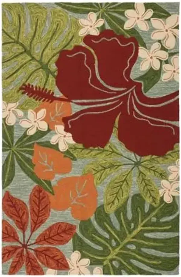 Coastal Lagoon Luau Rug