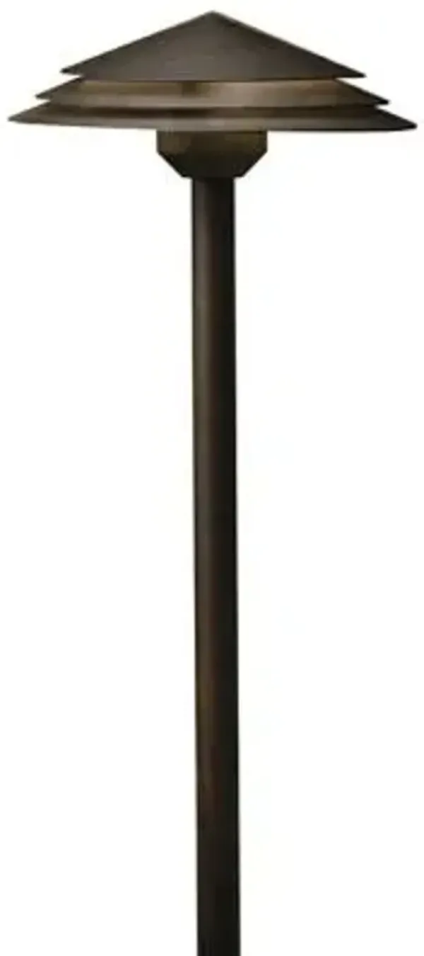 Round Tiered LED Path Light