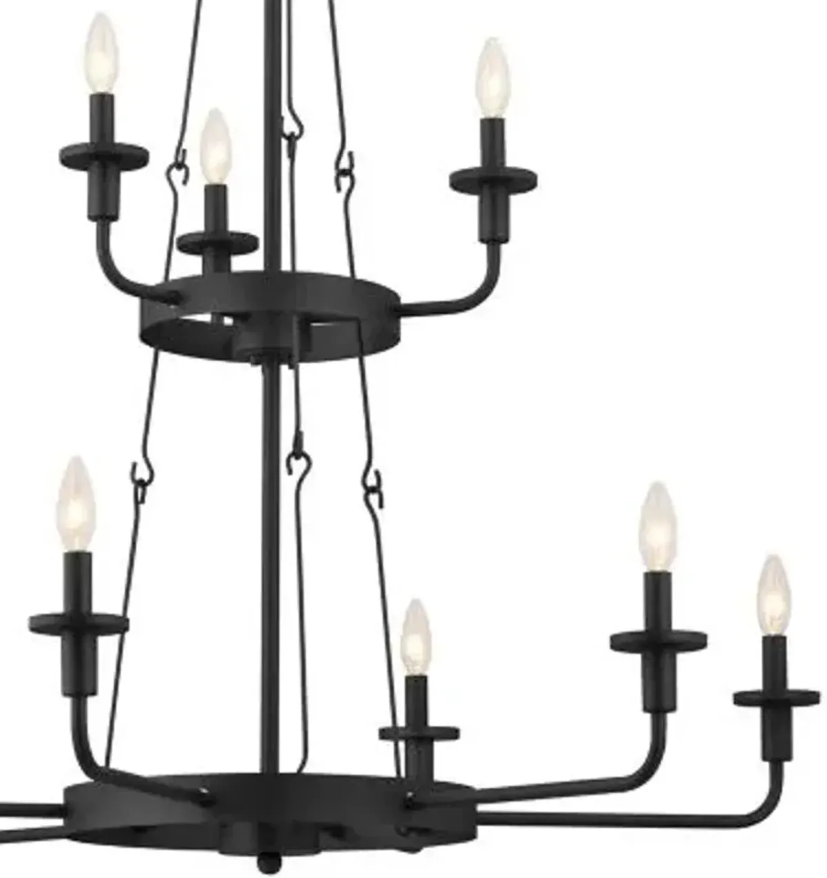 Vetivene 2-Tier Chandelier