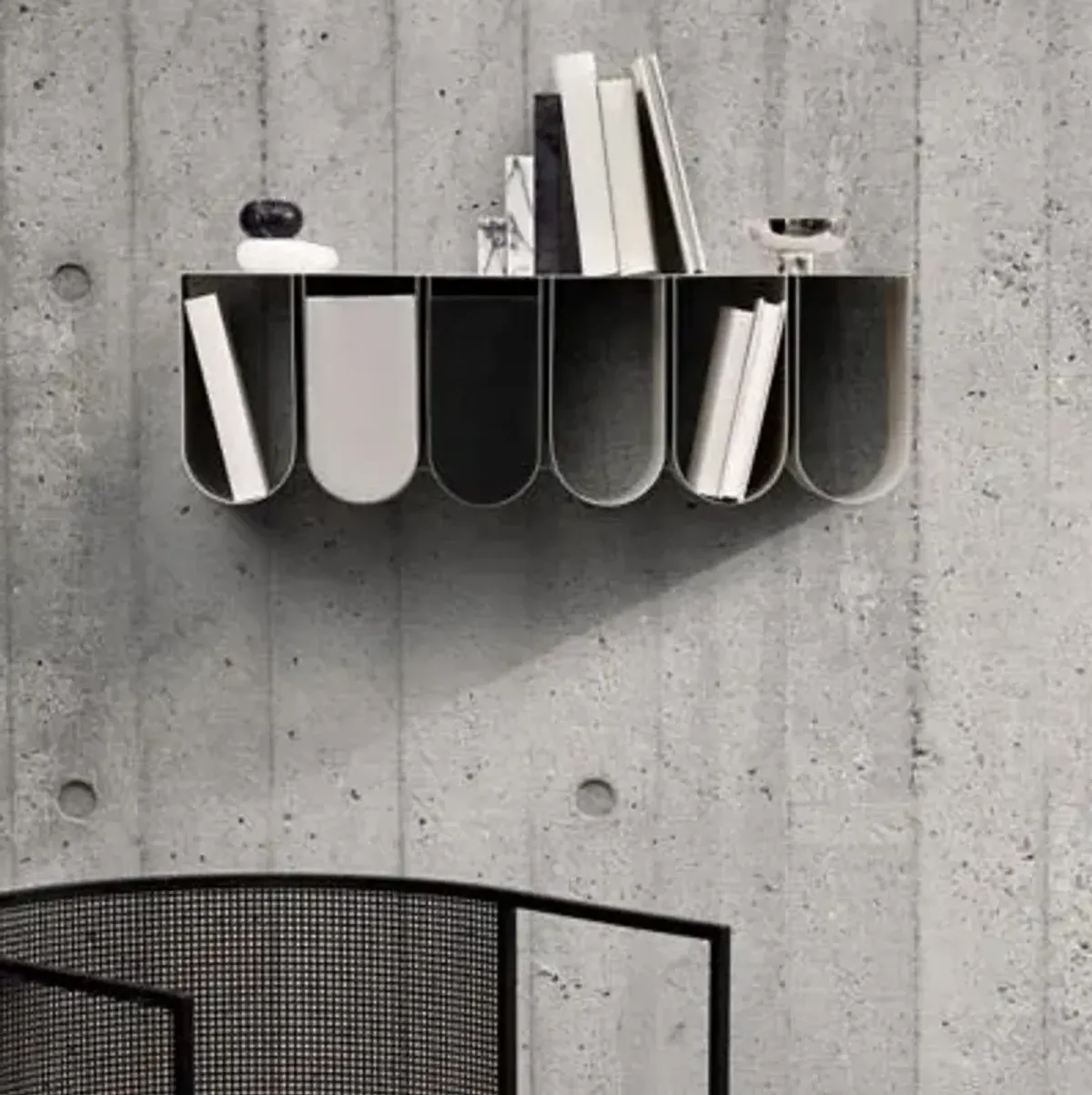 Curved Wall Shelf