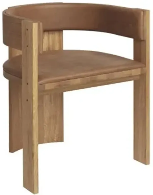 Collector Leather Dining Chair