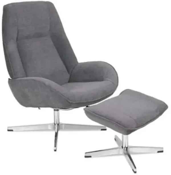 Roma Recliner with Ottoman