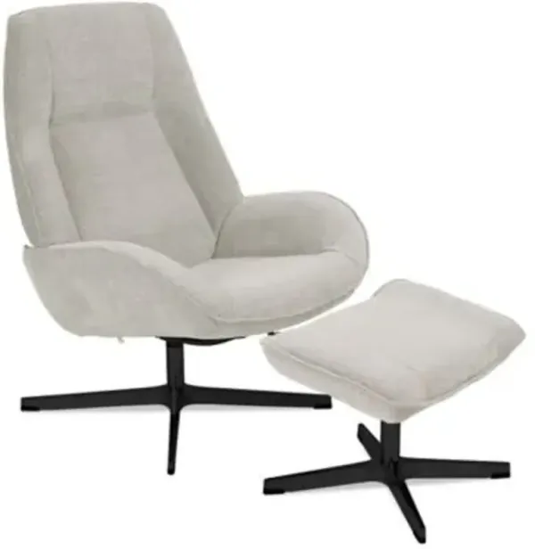 Roma Recliner with Ottoman