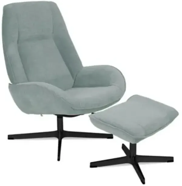 Roma Recliner with Ottoman