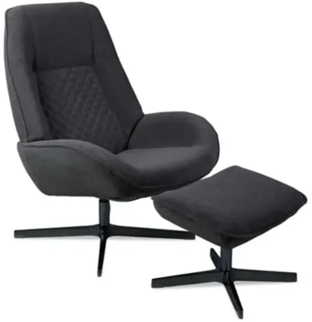 Bordeaux Recliner with Ottoman