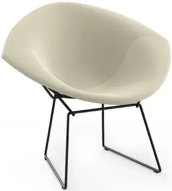 Bertoia Two-Tone Diamond Chair, Fully Upholstered