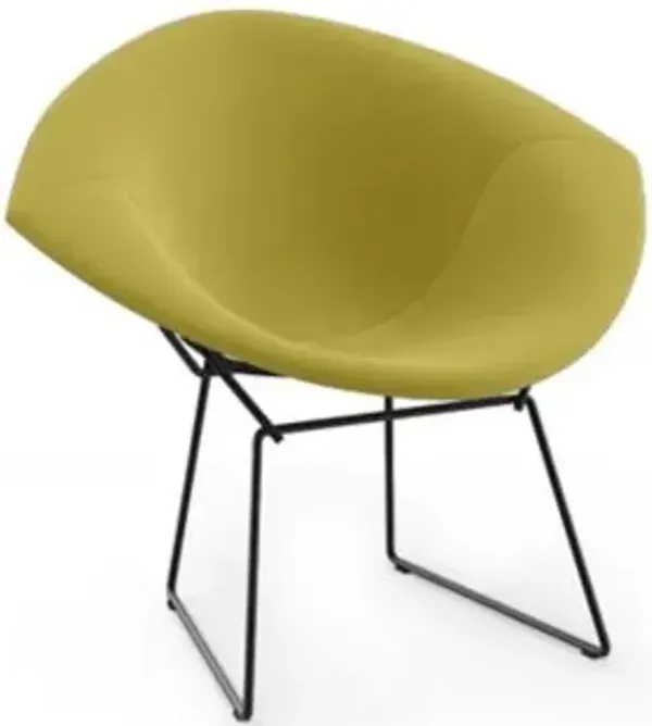 Bertoia Two-Tone Diamond Chair, Fully Upholstered
