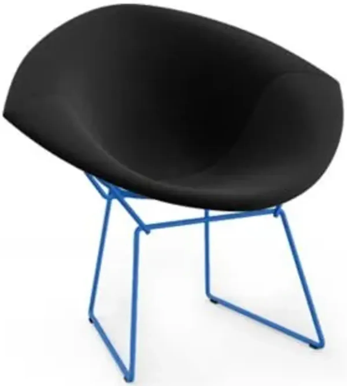 Bertoia Two-Tone Diamond Chair, Fully Upholstered