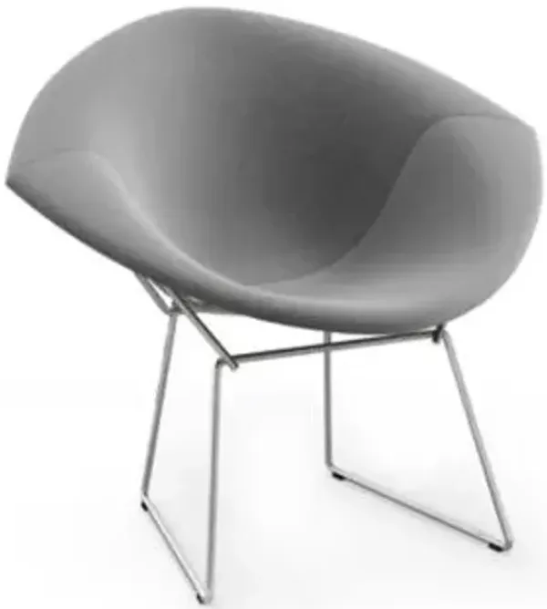 Bertoia Two-Tone Diamond Chair, Fully Upholstered