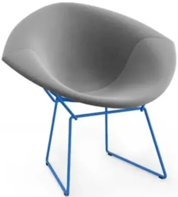Bertoia Two-Tone Diamond Chair, Fully Upholstered