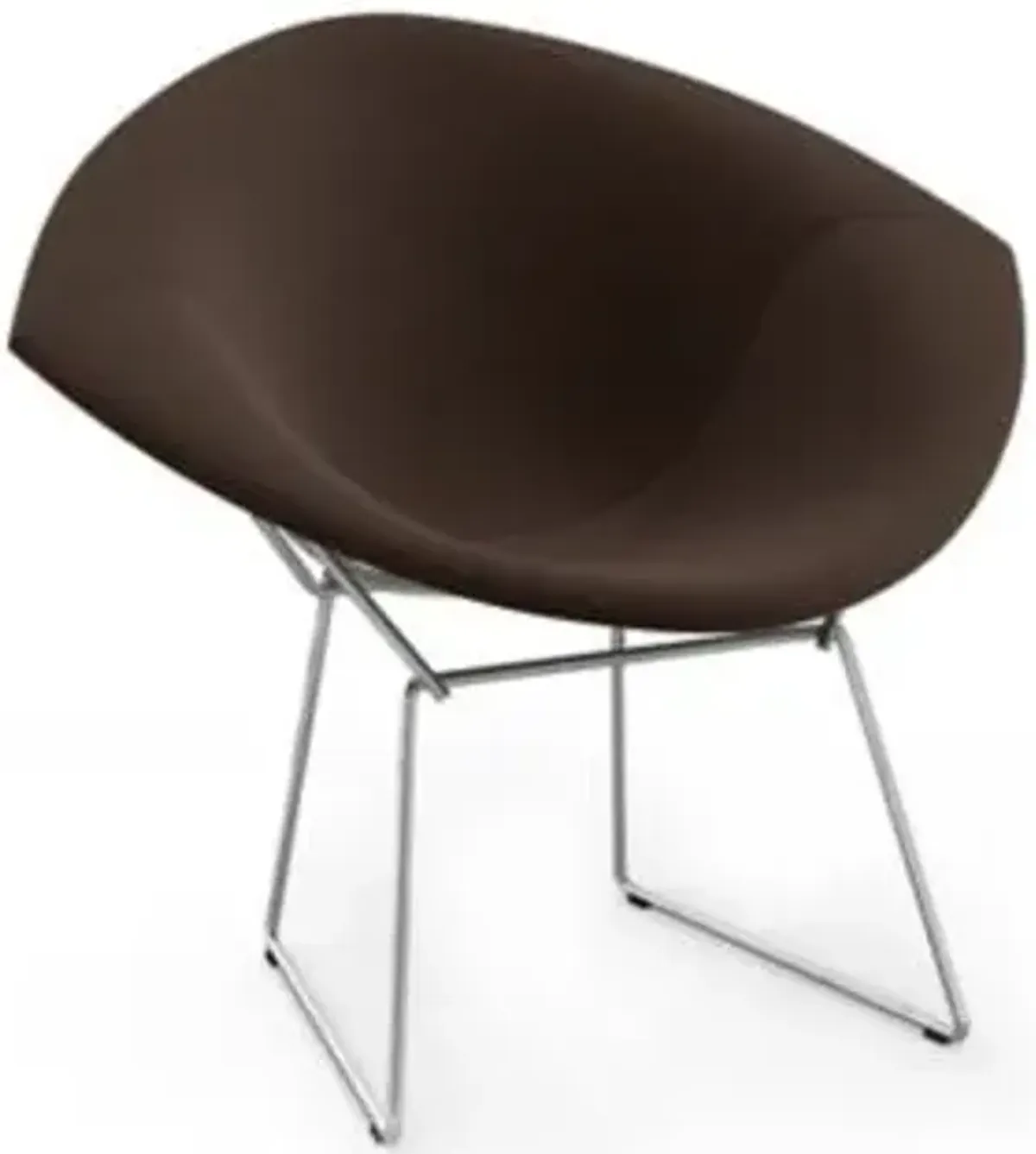 Bertoia Two-Tone Diamond Chair, Fully Upholstered