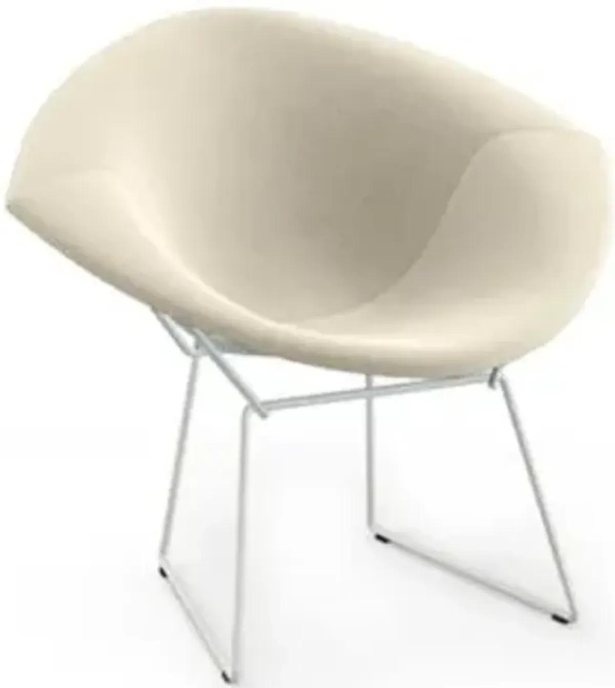 Bertoia Two-Tone Diamond Chair, Fully Upholstered