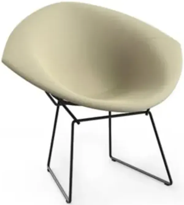 Bertoia Two-Tone Diamond Chair, Fully Upholstered