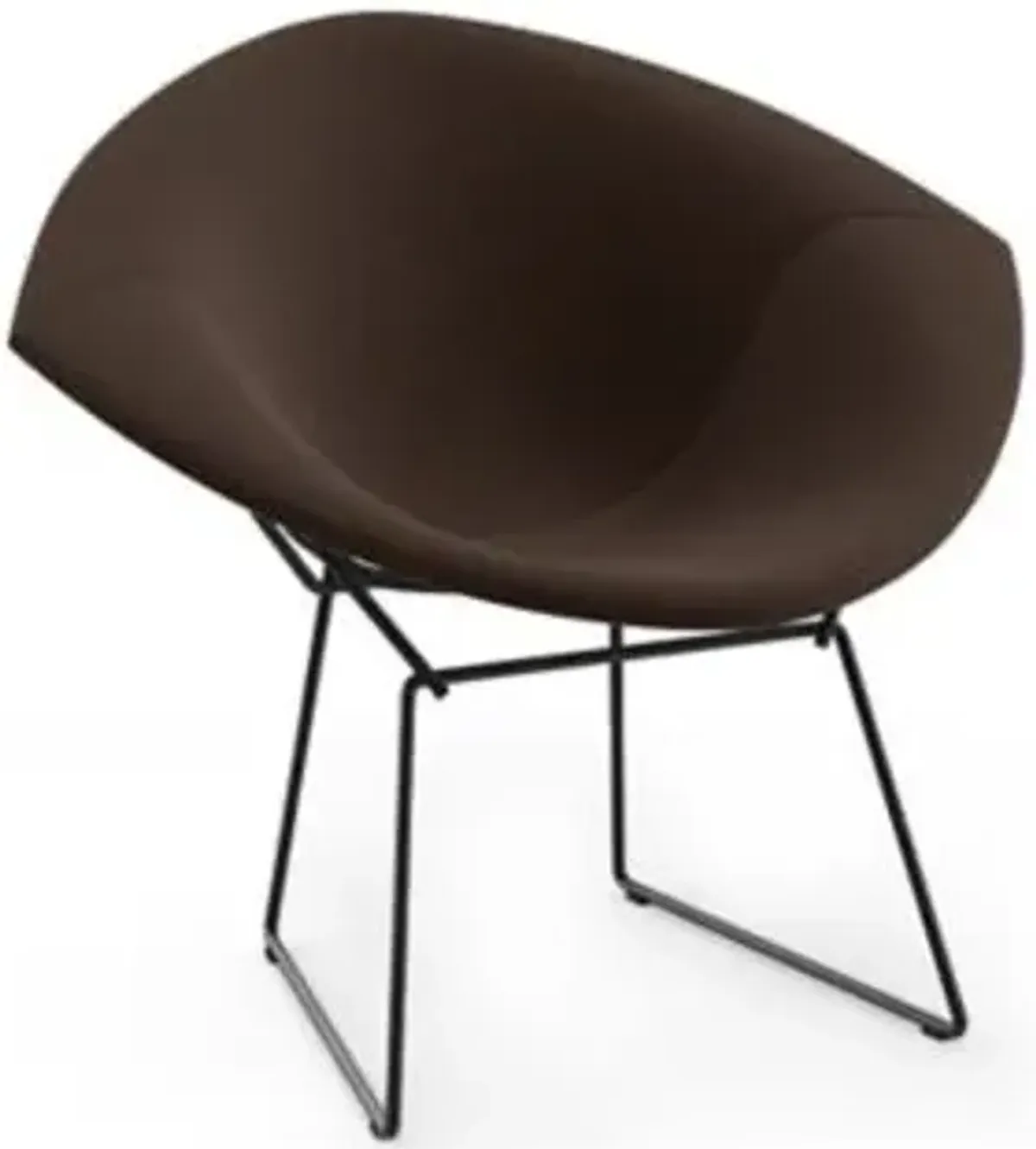 Bertoia Two-Tone Diamond Chair, Fully Upholstered