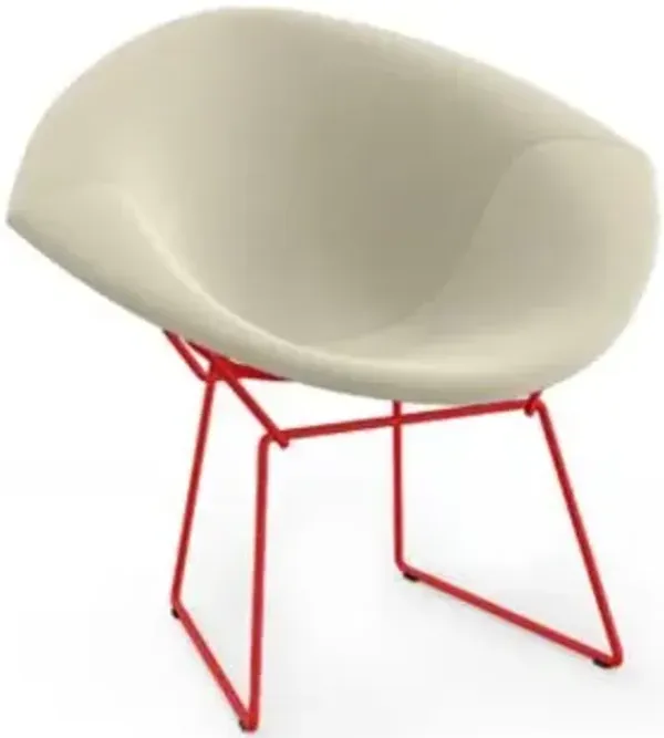 Bertoia Two-Tone Diamond Chair, Fully Upholstered