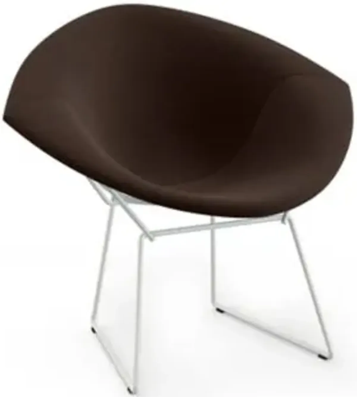Bertoia Two-Tone Diamond Chair, Fully Upholstered