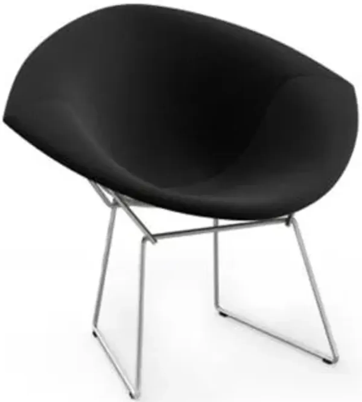 Bertoia Two-Tone Diamond Chair, Fully Upholstered