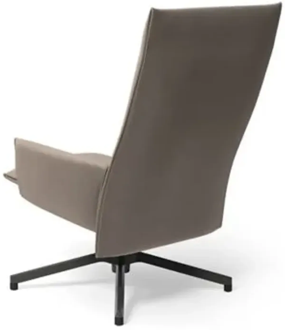 Pilot Swivel High Back Lounge, Upholstered Arms