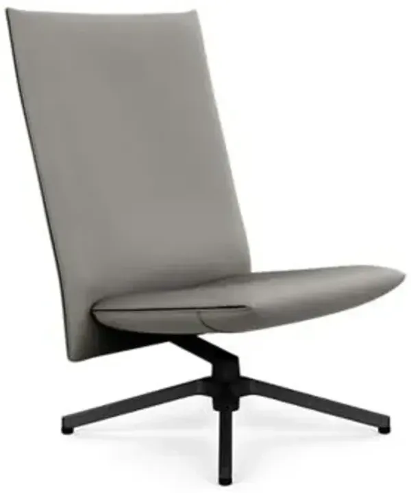 Pilot Swivel High Back Armless Lounge