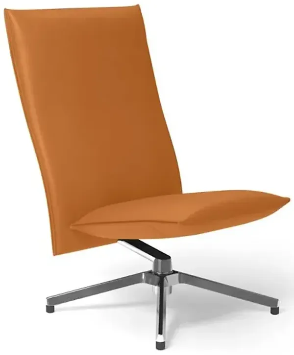 Pilot Swivel High Back Armless Lounge
