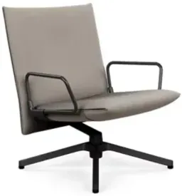 Classic Boucle Neutral / Dark Grey Painted Base color