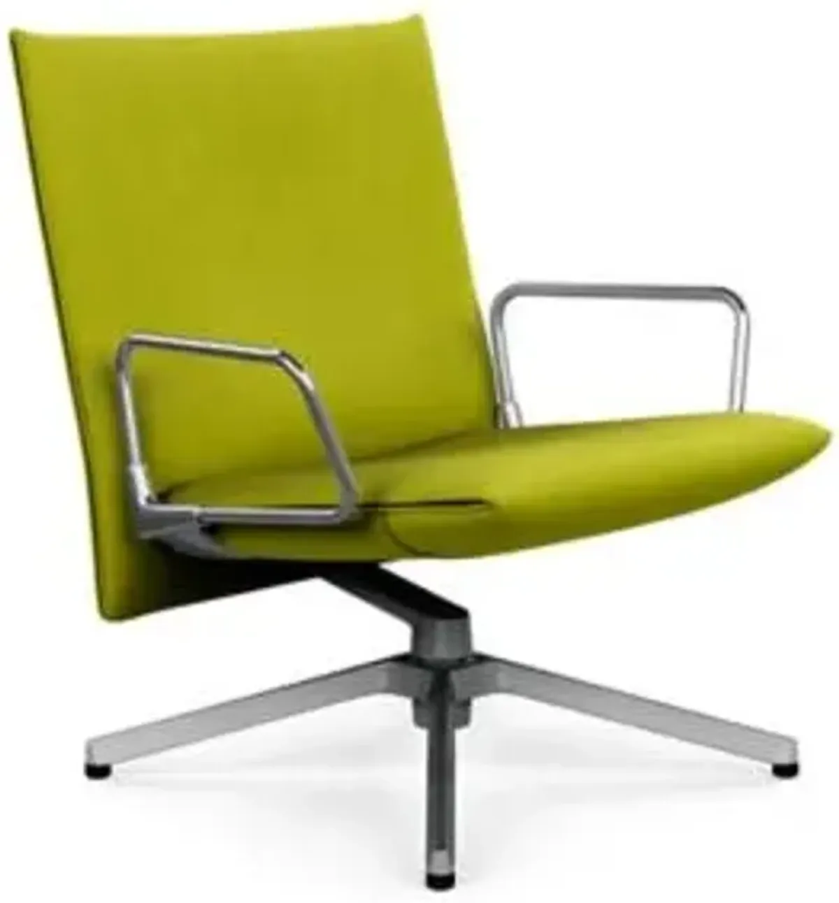 Pilot Swivel Low Back Lounge, Loop Arms