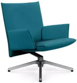 Classic Boucle Aegean / Polished Aluminum color