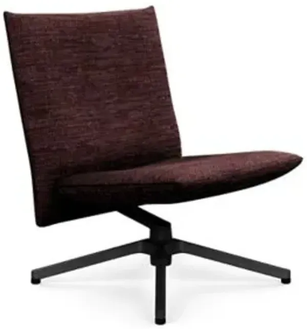 Pilot Swivel Low Back Armless Lounge