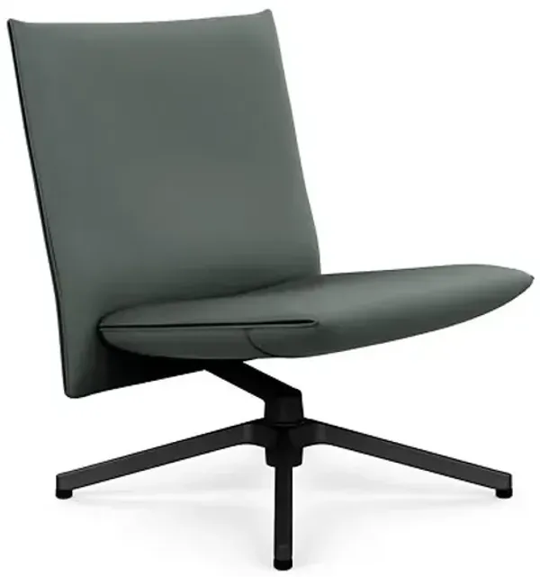 Pilot Swivel Low Back Armless Lounge