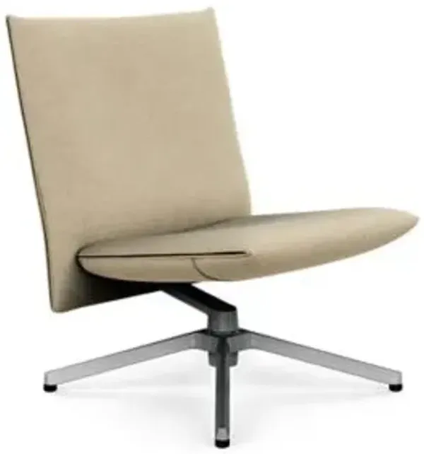 Pilot Swivel Low Back Armless Lounge