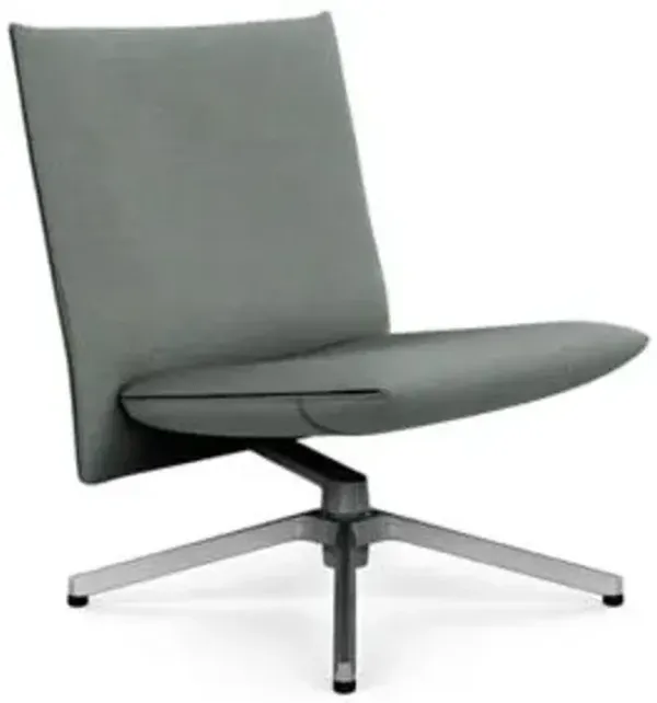 Pilot Swivel Low Back Armless Lounge