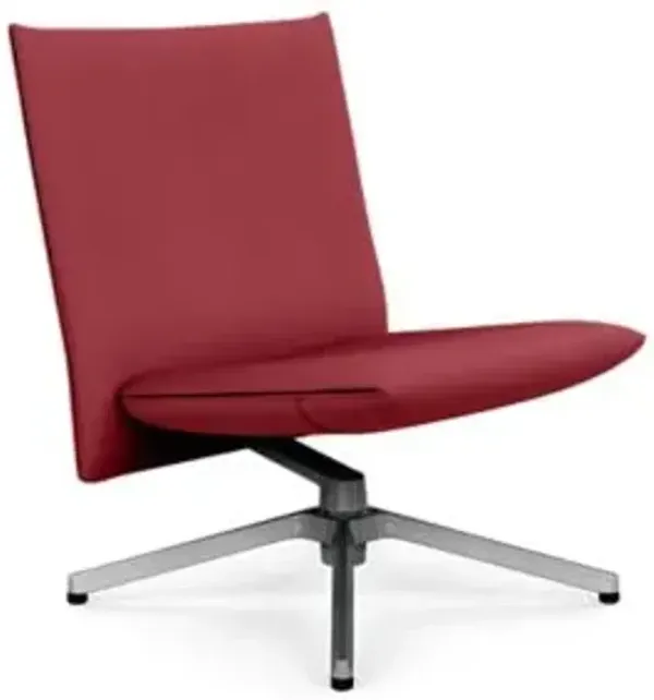 Pilot Swivel Low Back Armless Lounge
