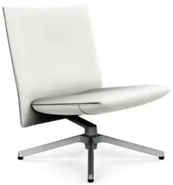 Pilot Swivel Low Back Armless Lounge