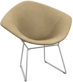 Classic Boucle Flax / Satin Chrome color