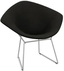 Classic Boucle Onyx / Satin Chrome color